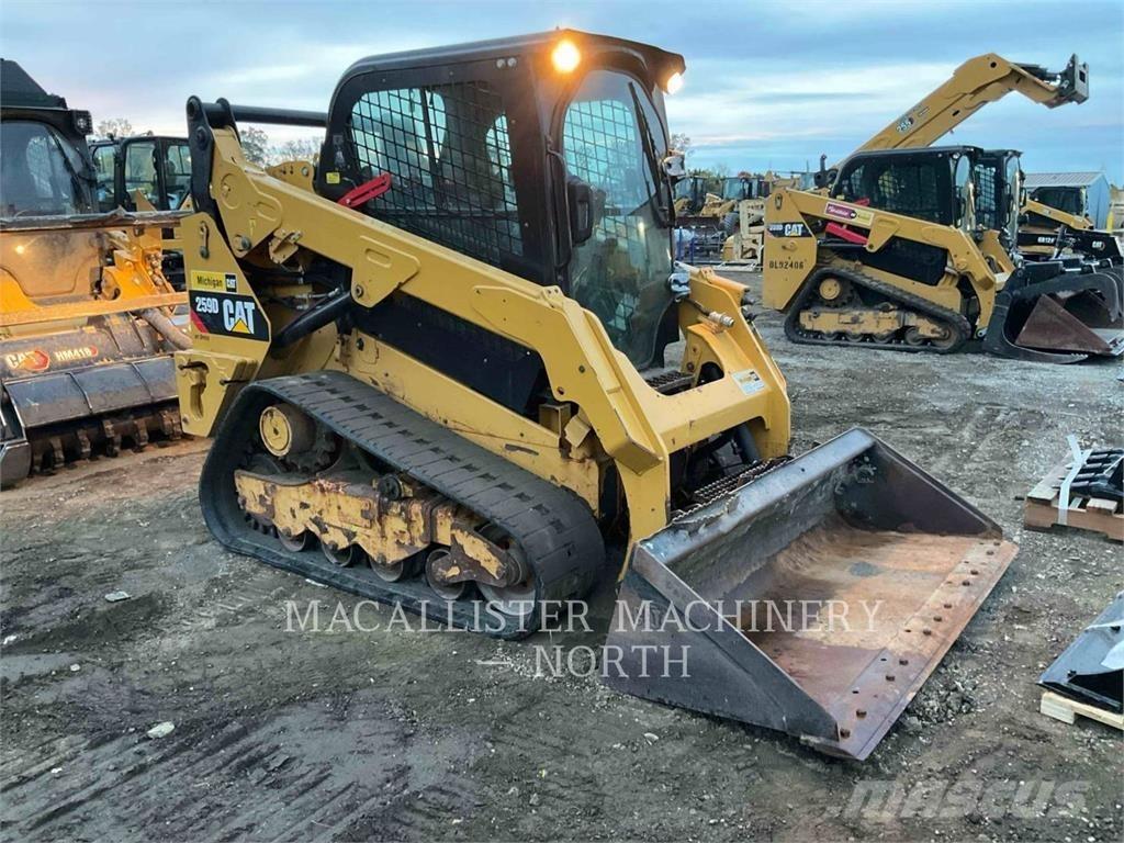 CAT 259D A2Q لوادر انزلاقية التوجيه