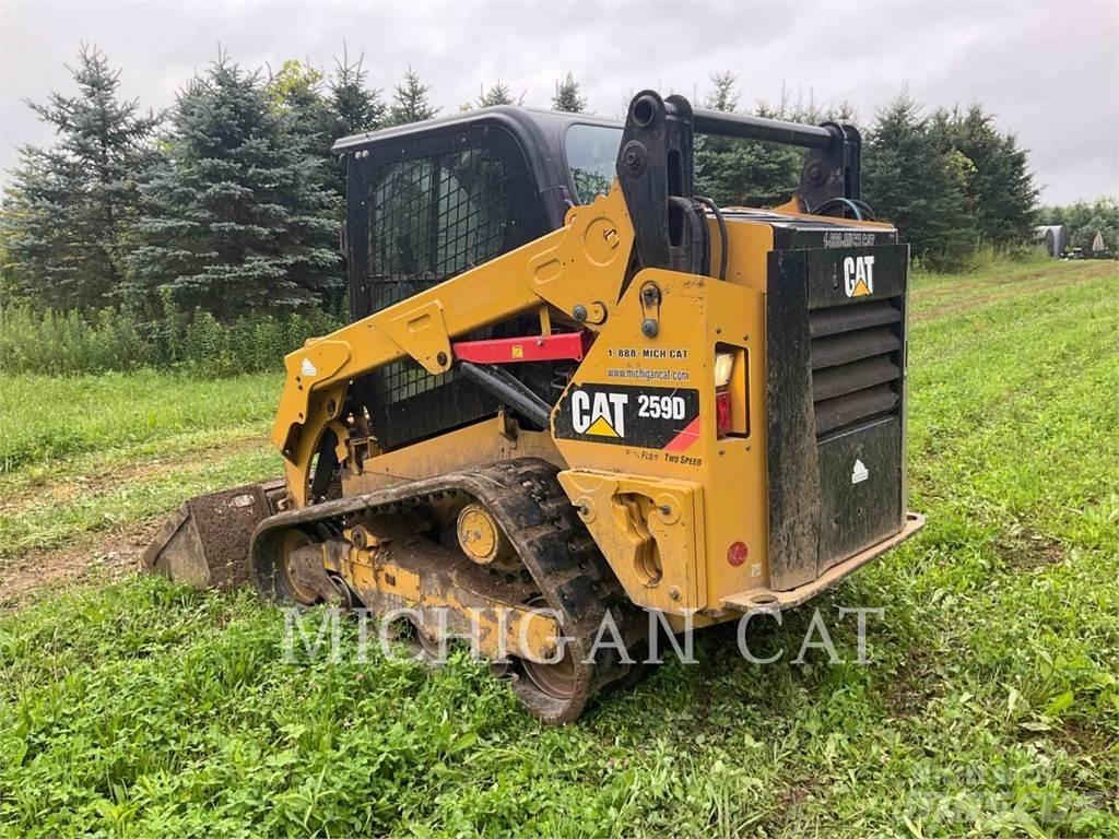 CAT 259D AHQ لوادر انزلاقية التوجيه