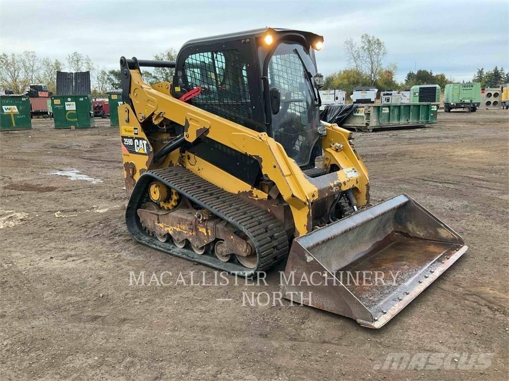 CAT 259D AQB+ لوادر انزلاقية التوجيه