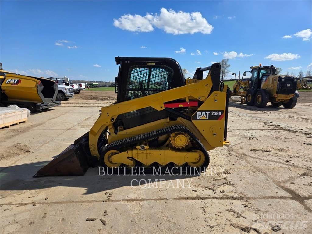CAT 259D C3H2 لوادر انزلاقية التوجيه