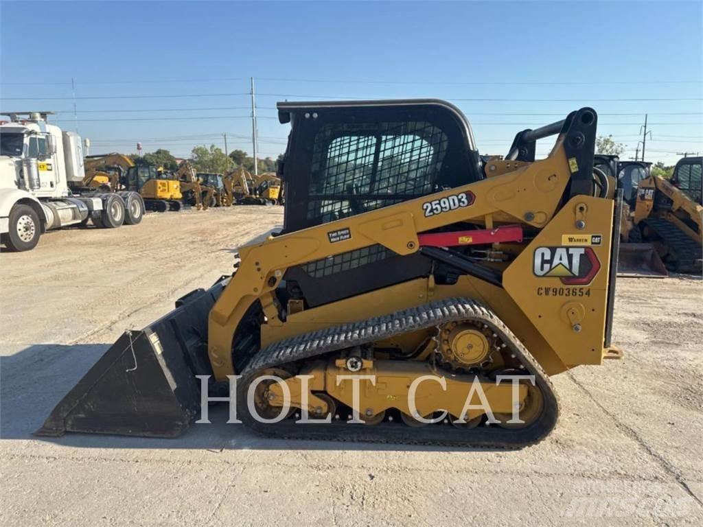 CAT 259D CAB لوادر زحافة