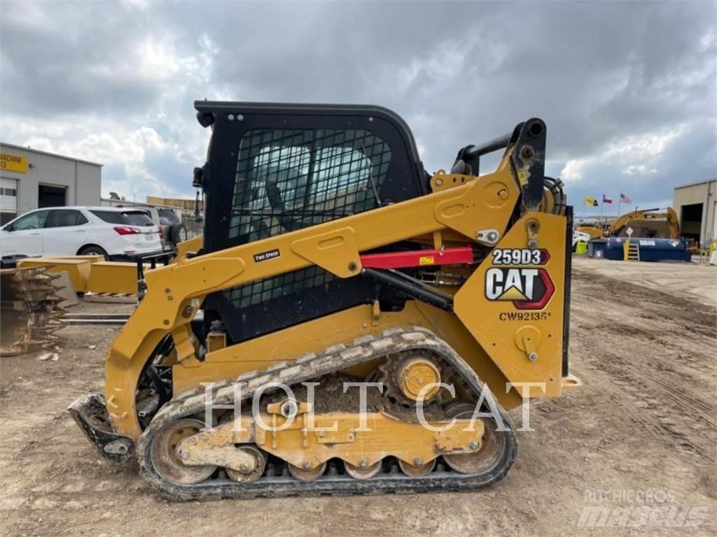 CAT 259D CAB لوادر انزلاقية التوجيه