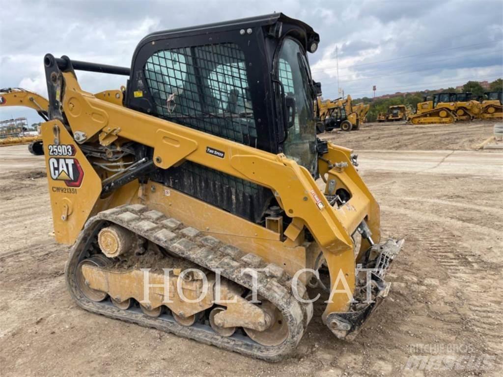 CAT 259D CAB لوادر انزلاقية التوجيه