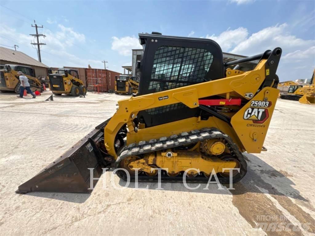 CAT 259D CAB لوادر انزلاقية التوجيه