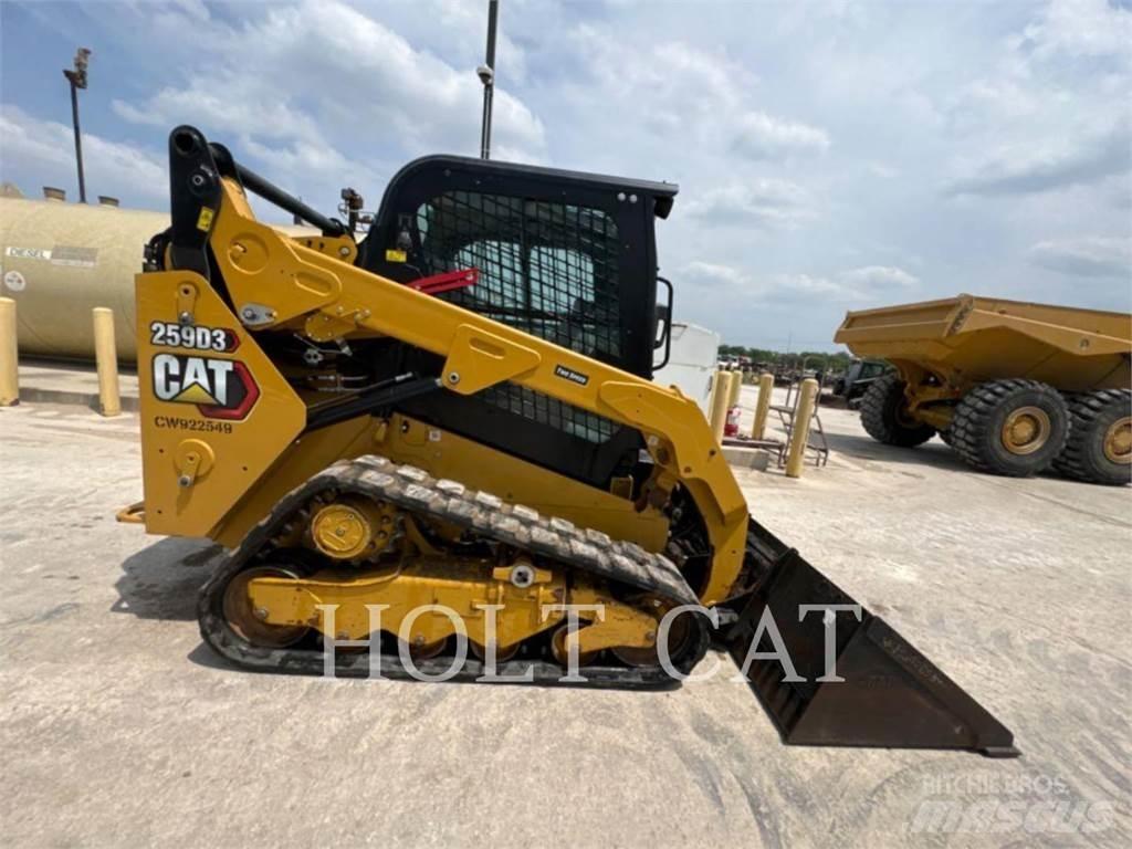 CAT 259D CAB لوادر انزلاقية التوجيه