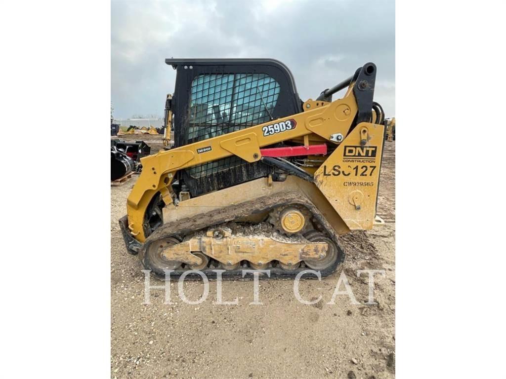 CAT 259D CAB لوادر انزلاقية التوجيه