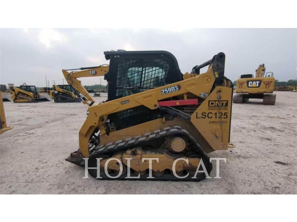 CAT 259D CAB لوادر انزلاقية التوجيه