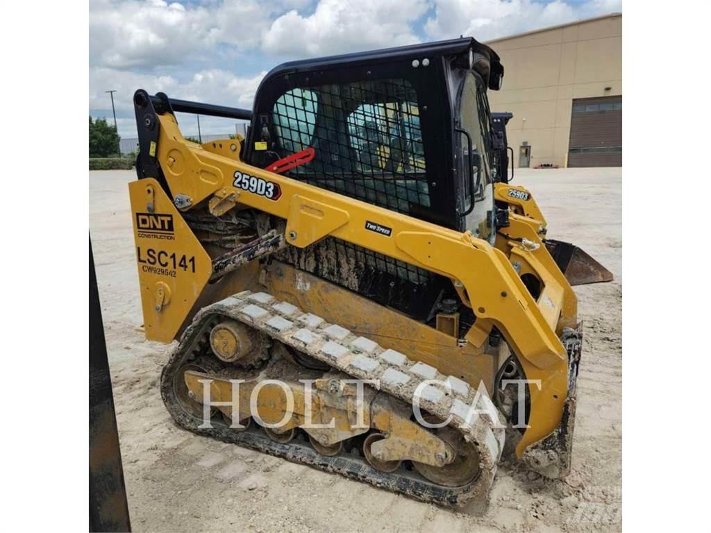 CAT 259D CAB لوادر انزلاقية التوجيه