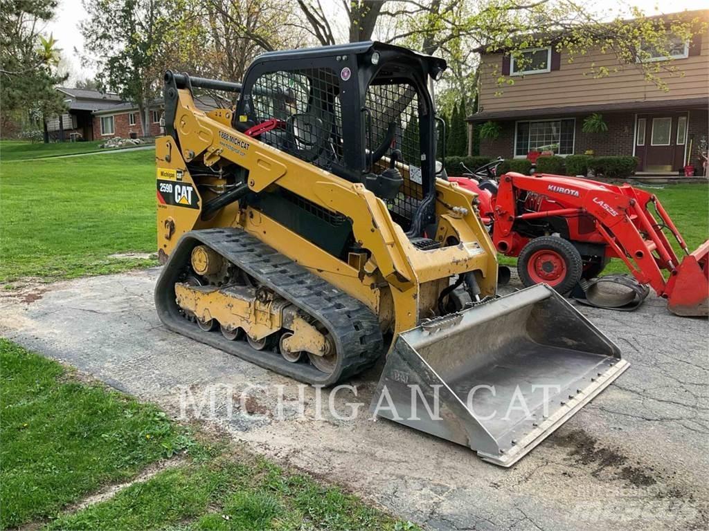 CAT 259D QB+ لوادر انزلاقية التوجيه