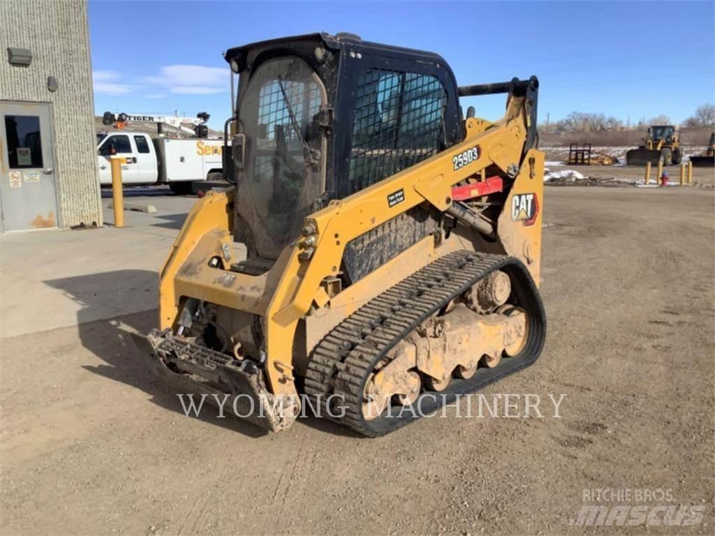 CAT 259D3 لوادر انزلاقية التوجيه