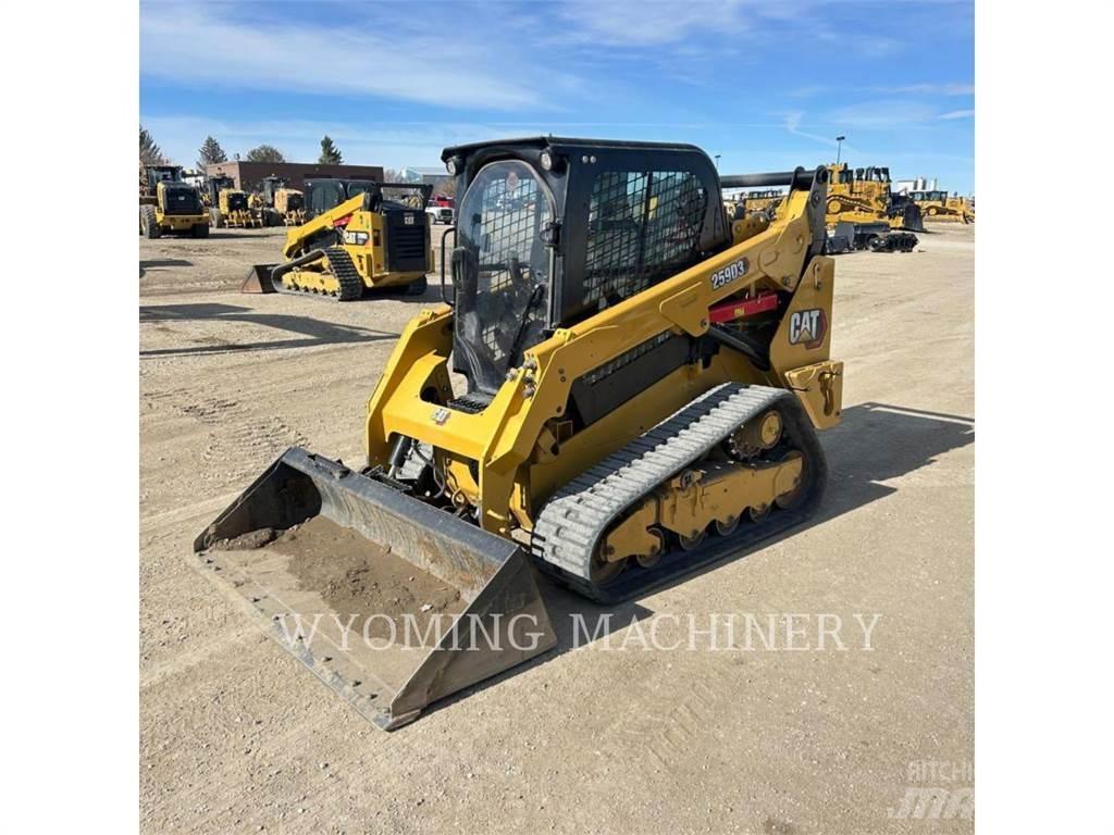 CAT 259D3 لوادر انزلاقية التوجيه