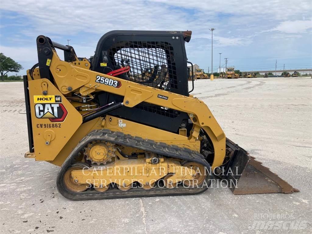 CAT 259D3 لوادر زحافة