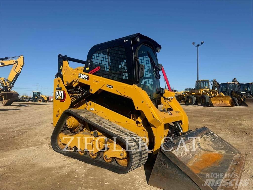 CAT 259D3 لوادر زحافة