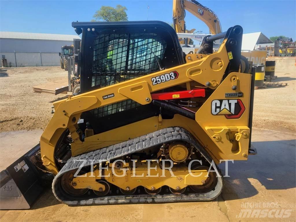 CAT 259D3 لوادر زحافة