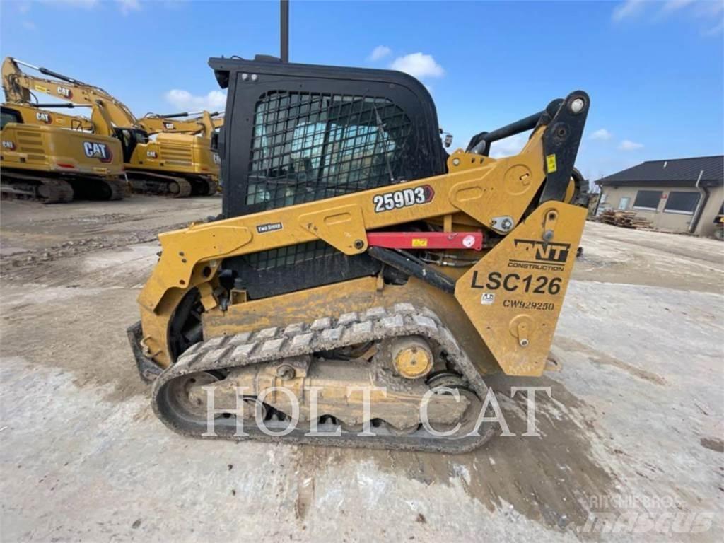 CAT 259D3 لوادر زحافة