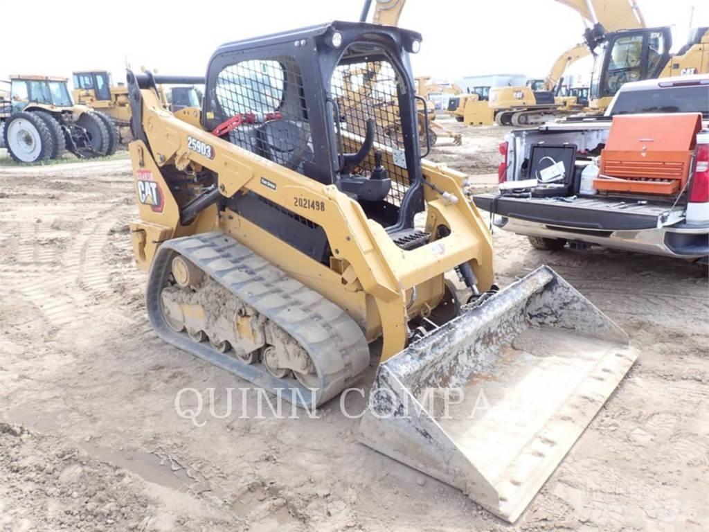 CAT 259D3 لوادر انزلاقية التوجيه