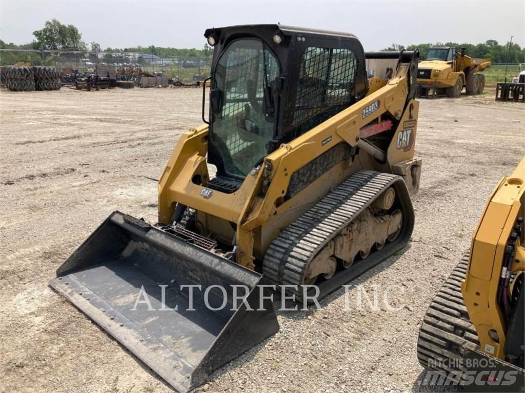 CAT 259D3 لوادر انزلاقية التوجيه