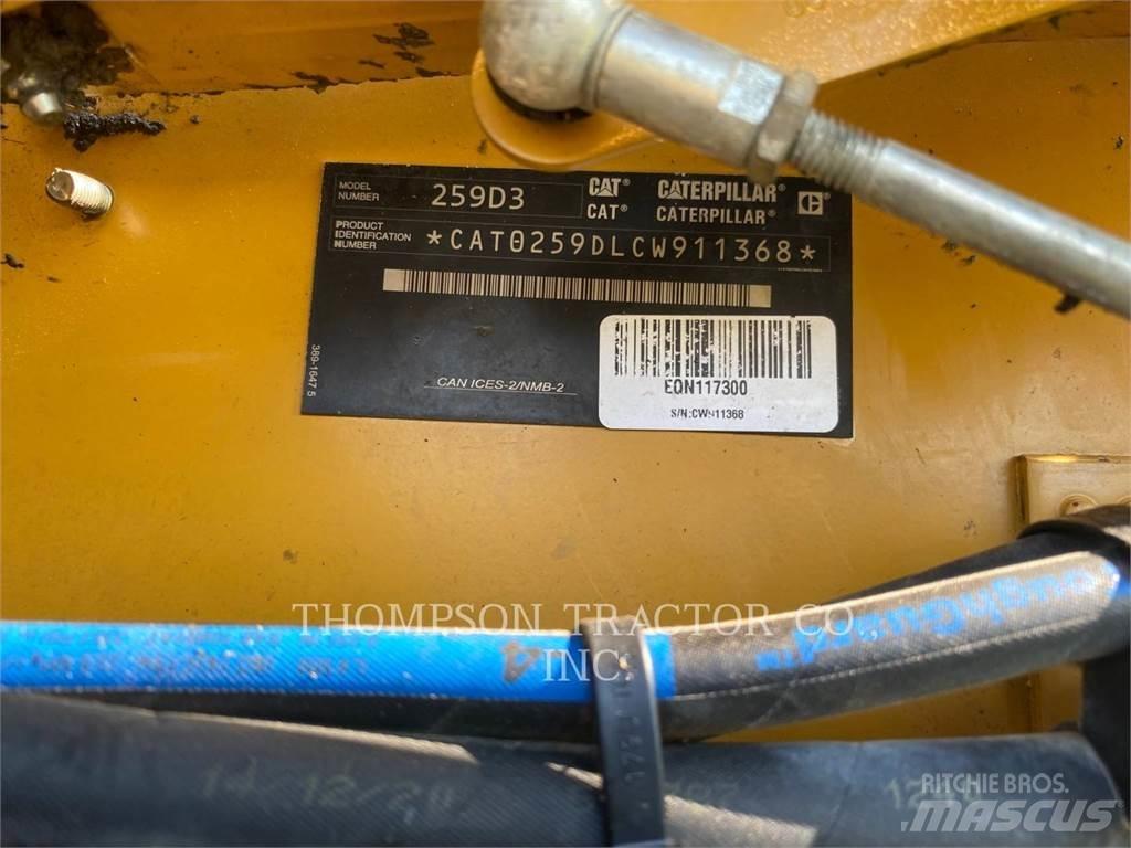 CAT 259D3 لوادر زحافة
