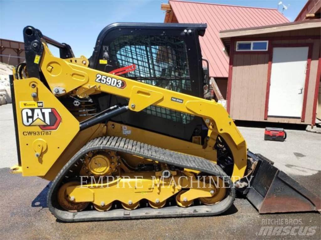 CAT 259D3 لوادر انزلاقية التوجيه