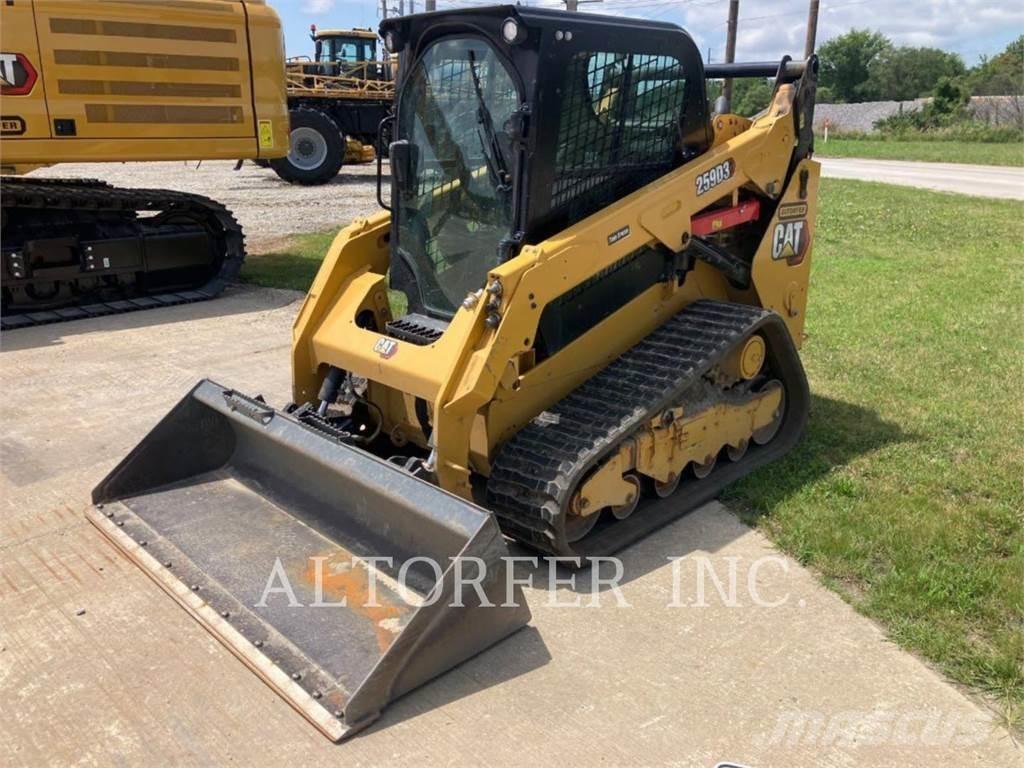 CAT 259D3 لوادر انزلاقية التوجيه