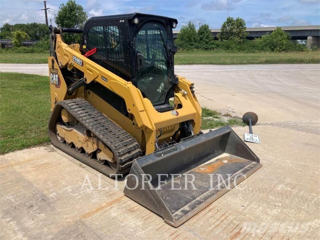 CAT 259D3 لوادر انزلاقية التوجيه