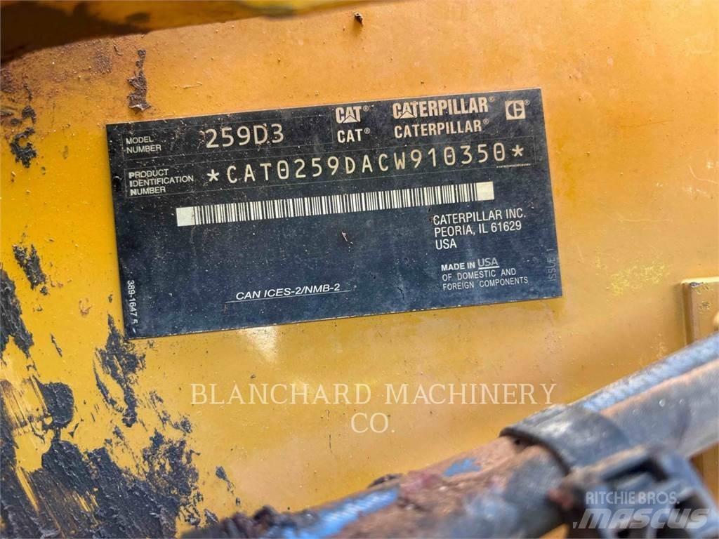 CAT 259D3 لوادر زحافة