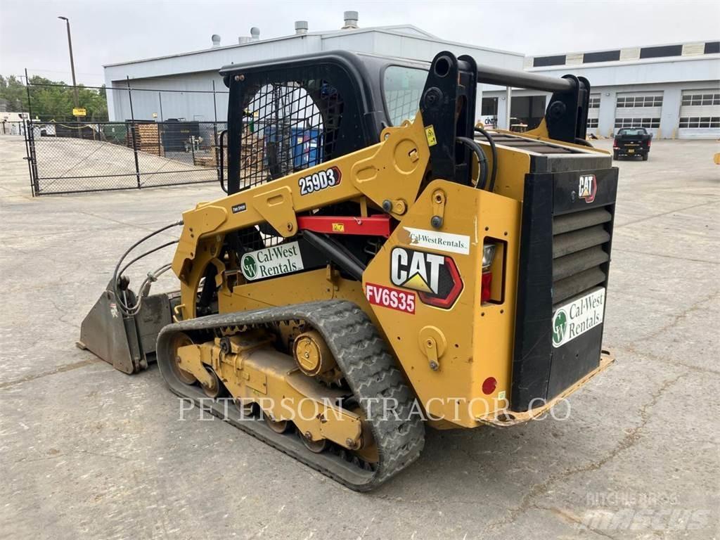 CAT 259D3 لوادر انزلاقية التوجيه