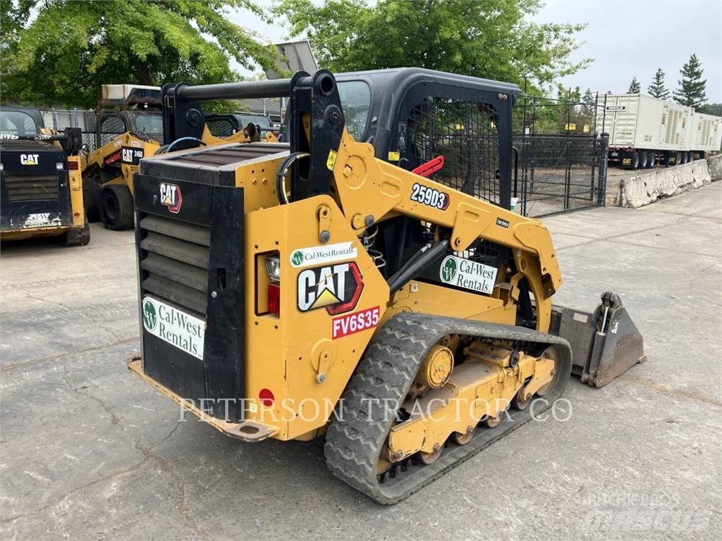 CAT 259D3 لوادر انزلاقية التوجيه