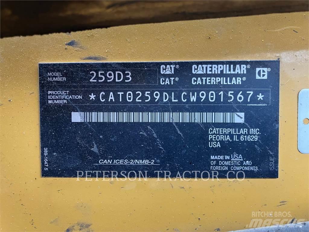 CAT 259D3 لوادر انزلاقية التوجيه