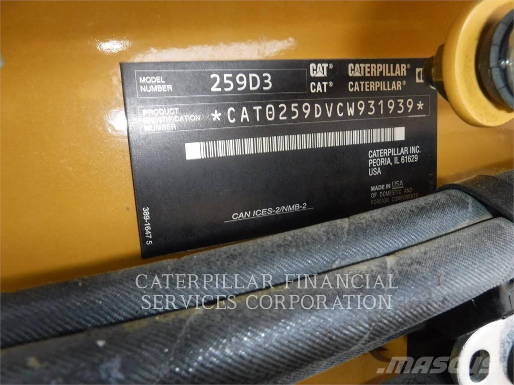 CAT 259D3 لوادر زحافة