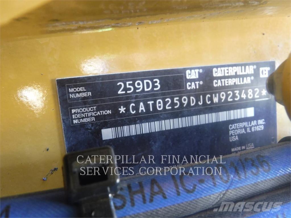 CAT 259D3 لوادر زحافة