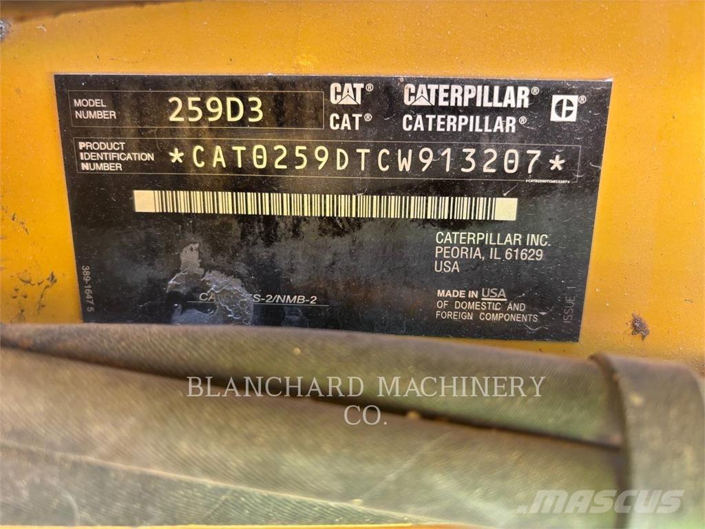 CAT 259D3 لوادر زحافة