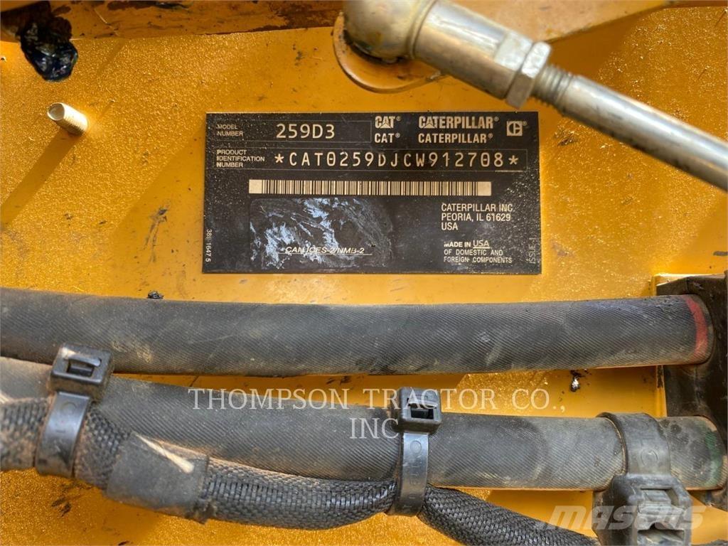 CAT 259D3 لوادر زحافة