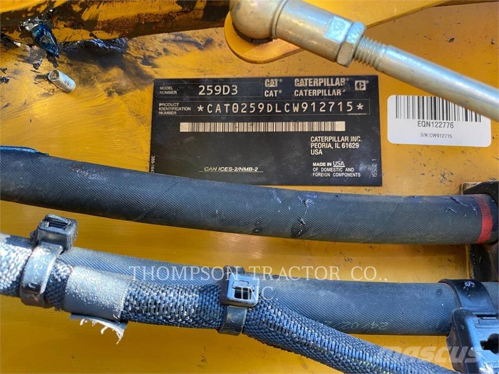 CAT 259D3 لوادر زحافة