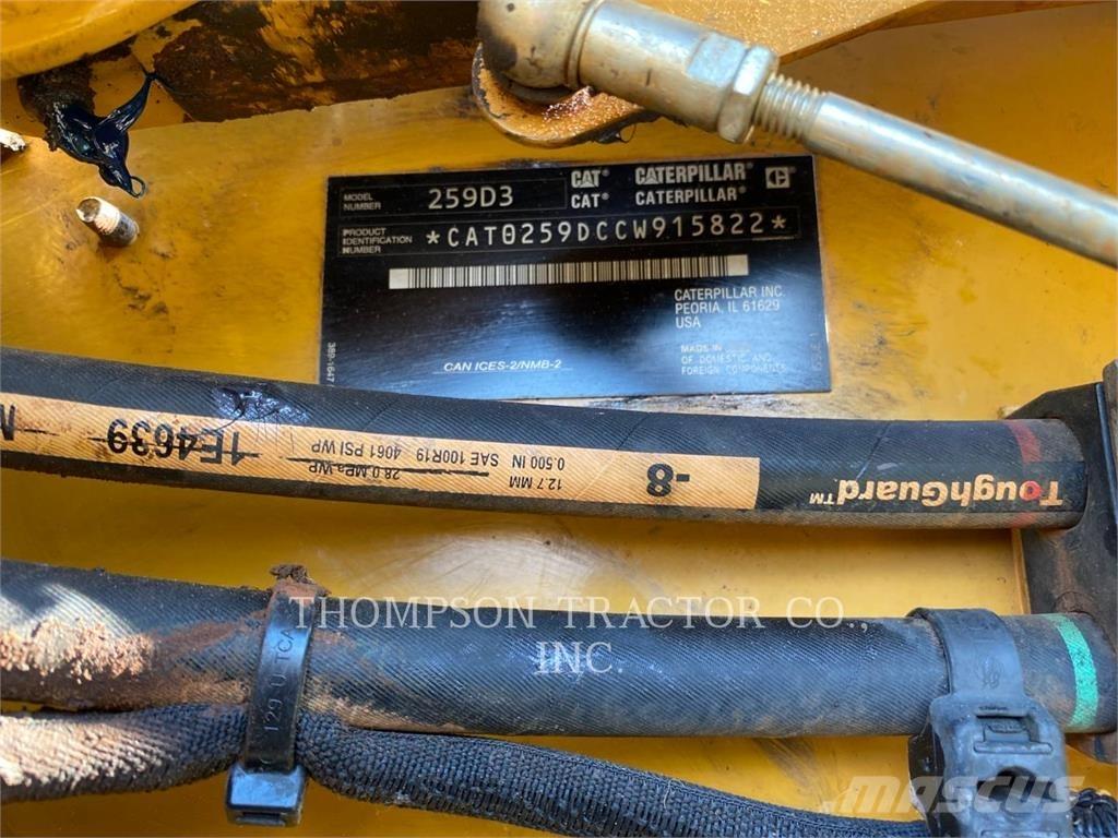 CAT 259D3 لوادر زحافة