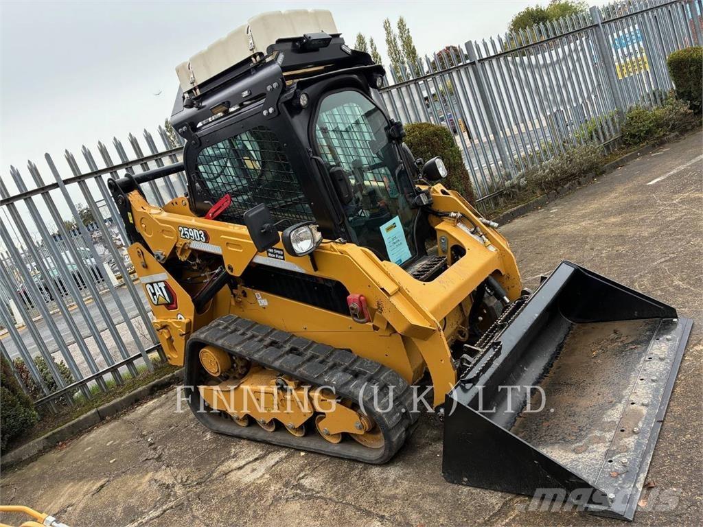 CAT 259D3 لوادر انزلاقية التوجيه