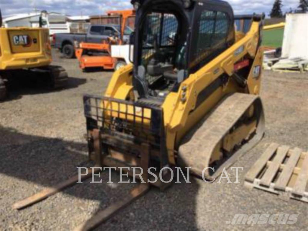 CAT 259D3 لوادر انزلاقية التوجيه