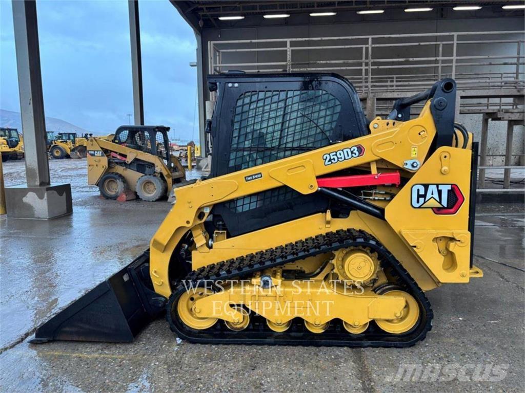 CAT 259D3 لوادر انزلاقية التوجيه