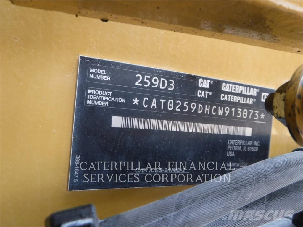 CAT 259D3 لوادر زحافة