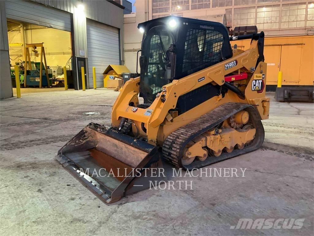 CAT 259D3 AQB لوادر انزلاقية التوجيه