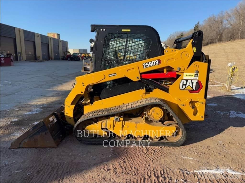 CAT 259D3 C3H2 لوادر زحافة