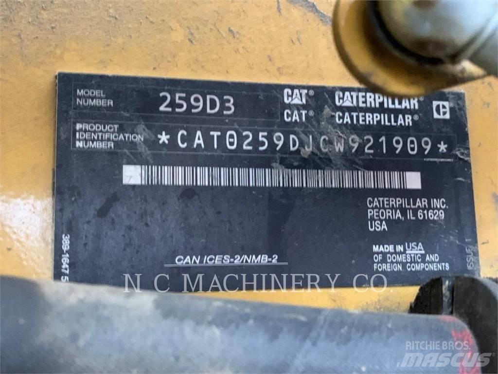 CAT 259D3 H2CN لوادر انزلاقية التوجيه
