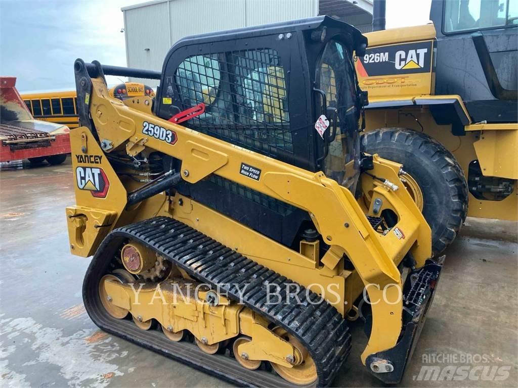 CAT 259D3 HF لوادر انزلاقية التوجيه