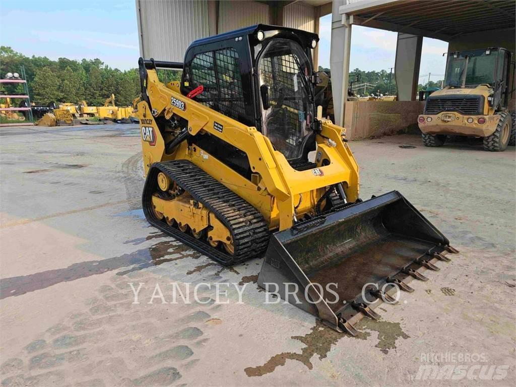 CAT 259D3 HF لوادر انزلاقية التوجيه