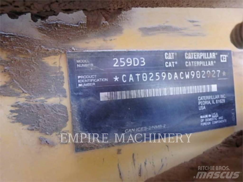CAT 259D3 HFCA لوادر انزلاقية التوجيه