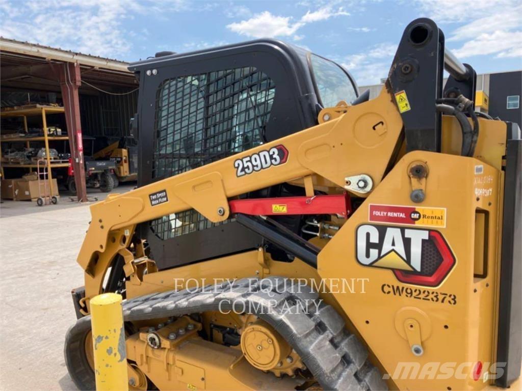 CAT 259D3HF2C لوادر انزلاقية التوجيه