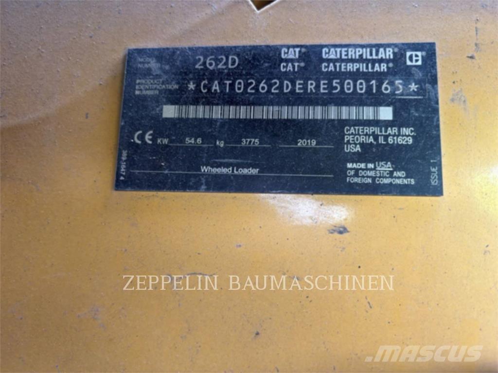 CAT 262D لوادر انزلاقية التوجيه
