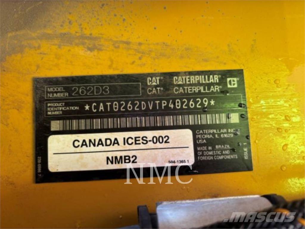 CAT 262D3 لوادر انزلاقية التوجيه