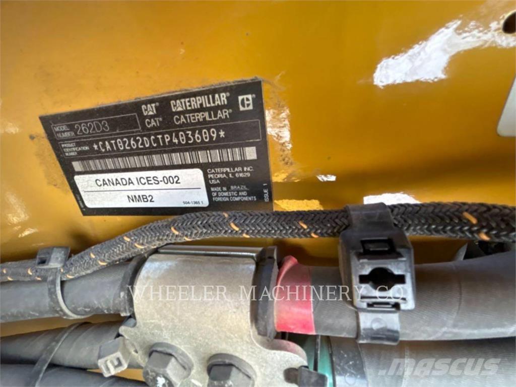 CAT 262D3 C3H2 لوادر انزلاقية التوجيه