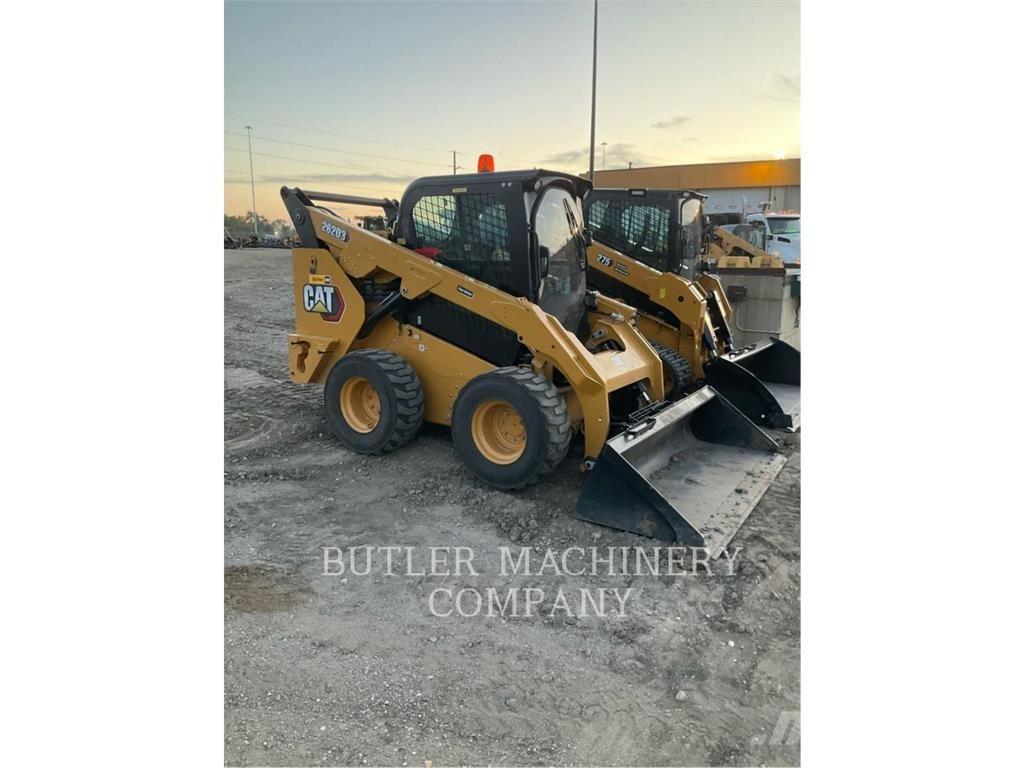 CAT 262D3 C3H2 لوادر انزلاقية التوجيه